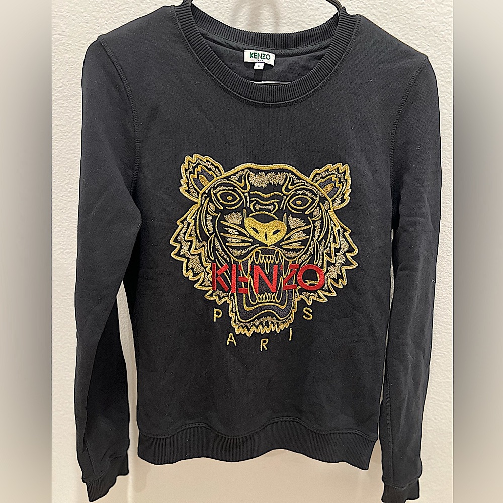 Kenzo Classic Gold Tiger Crewneck Size S